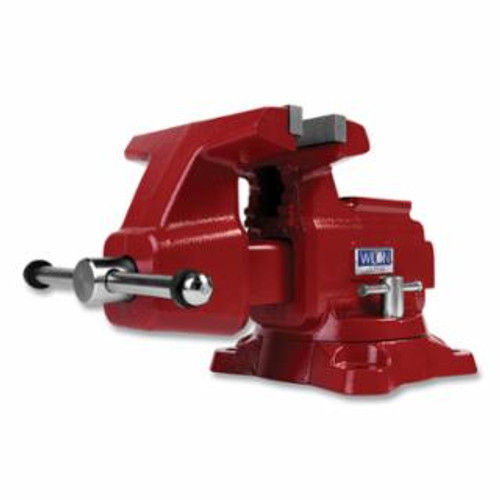 BUY UTILITY BENCH VISE, 8 IN JAW WIDTH, 4-1/2 IN THROAT DEPTH, 360?? SWIVEL BASE now and SAVE!