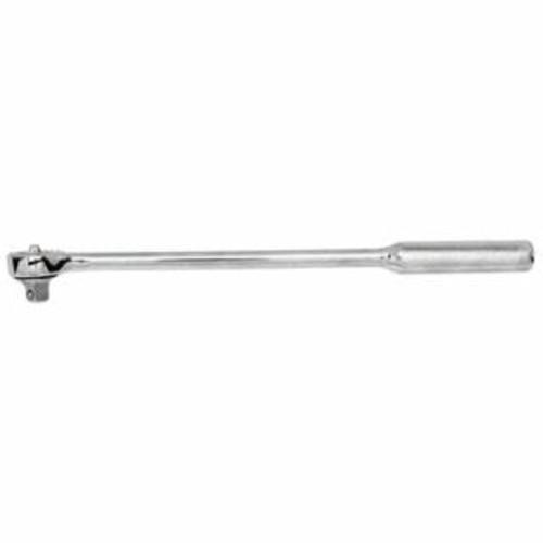 BUY 1/2 IN DRIVE RATCHETS, ROUND 15 IN, CHROME, KNURLED HANDLE now and SAVE!