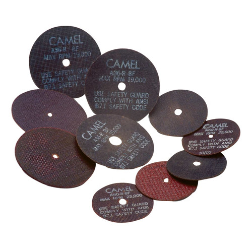 BUY CUT-OFF WHEEL, DIE GRINDERS, 3 IN DIA, 1/16 IN THICK, 1/4 IN ARBOR, 36 GRIT now and SAVE!