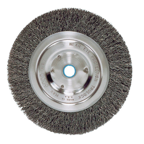 BUY VORTEC PRO CRIMPED WIRE WHEEL, 6 IN D, .014 CARBON STEEL, 6,000 RPM, RETAIL PK now and SAVE!