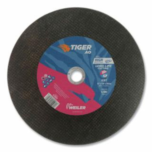 BUY TIGER AO TYPE 1 HIGH SPEED SAW LARGE CUTTING WHEEL, 12 IN DIA X 1/8 IN, 20 MM ARBOR HOLE, A30T now and SAVE!