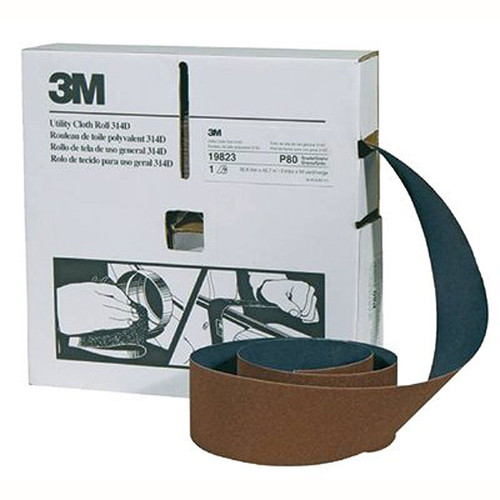 3M 051115-19817 Utility Cloth Rolls 314D, 2", 50 yard, Grit: P240 - 1 Roll