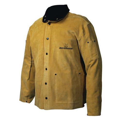 CAIMAN BOARHIDE 30" COAT GOLD XL - SOLD EACH