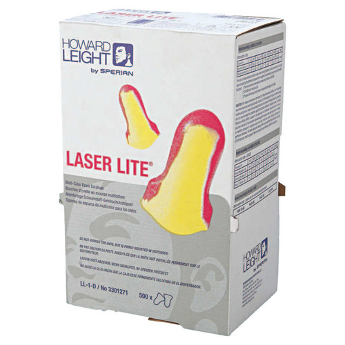 BUY LASER-LITE MULTI-COLOR FOAM EARPLUG DISP. REFILL- SOLD 500 PAIRS now and SAVE!