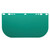 Buy F20 POLYCARBONATE FACESHIELD, 8145LB, UNCOATED, DARK GREEN, UNBOUND, 15.5 IN L X 8 IN H now and SAVE!