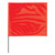 Buy STAKE FLAGS, 2 IN X 3 IN, 21 IN HEIGHT, PVC; STEEL WIRE, RED now and SAVE!