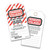 Buy DO NOT OPERATE SAFETY TAGS, SPANISH/ENGLISH, 3-1/8 IN W, 5-3/4 IN H, WHITE/BLACK/RED now and SAVE!