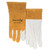 BUY 115-TIG SPLIT COWHIDE/GOATSKIN PALM WELDING GLOVES, LARGE, BUCK TAN/WHITE now and SAVE!