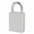 Buy ANODIZED ALUMINUM SAFETY PADLOCK, 1/4 IN DIA, 1 IN L, 25/32 IN W, CLEAR, KEYED ALIKE, KEYED - 35754 now and SAVE!