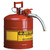 BUY TYPE II ACCUFLOW SAFETY CAN, GAS, 1 GAL, RED, INCLUDES 5/8 IN OD FLEXIBLE METAL HOSE now and SAVE!