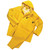 BUY 3-PC RAINSUIT, JACKET/HOOD/OVERALLS, 0.35 MM, PVC OVER POLYESTER, YELLOW, 5X-LARGE now and SAVE!