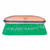 Buy VEHICLE WASH BRUSH, 8 IN FOAM PLSTC BLK, 2-1/2 IN TRIM L, GREEN FLAGGED NYLON now and SAVE!