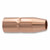 Buy MIG GUN NOZZLE, 1/8 IN RECESS, 1/2 IN BORE, MILLER STYLE, COPPER now and SAVE!