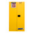 55 Gallon Cabinet Manual Door Yellow 896200