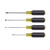 BUY 4 PIECE MINI CUSHION-GRIP SCREWDRIVER SETS, CABINET/KEYSTONE SLOTTED/PHILLIPS now and SAVE!