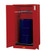 55 Gallon Cabinet Manual Door Red 896261