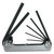 BUY METRIC FOLD-UP HEX KEY SET, 7 PER FOLD-UP, HEX TIP, METRIC, SHORT now and SAVE!
