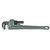 BUY ALUMINUM PIPE WRENCH, 15 HEAD ANGLE, DROP FORGED STEEL JAW, 18 IN now and SAVE!