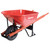 BUY RAZOR-BACK WHEELBARROWS, 6 CU FT, SOLID KNOBBY W/GREASE FITTINGS, RED now and SAVE!