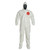 BUY TYCHEM 4000 COVERALL, ATTACHED HOOD AND SOCK, ELASTIC WRISTS, ZIPPER, STORM FLAP, WHITE, LARGE now and SAVE!