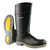 BUY POLYFLEX 3 RUBBER BOOTS, STEEL TOE, MEN'S 12, 15 IN BOOT, POLYBLEND/PVC, BLACK/GRAY/YELLOW now and SAVE!