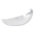 BUY REPLACEMENT CHIN PROTECTOR CP8, CLEAR, POLYCARBONATE, 3 IN H X 8 IN L now and SAVE!
