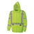 BUY 6924AU/6925AU HI-VIZ SAFETY POLYESTER FLEECE HOODIE, ZIPPER FRONT, X-LARGE, YELLOW/GREEN now and SAVE!