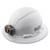 BUY TYPE 1 HARD HAT, RATCHET WITH PIVOT SUSPENSION, FULL BRIM NON-VENTED, WHITE, RECHARGEABLE HEADLAMP W/CHARGING CABLE, 409-60406RL - SOLD PER 1 EACH now and SAVE!