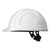 BUY NORTH ZONE N10 QUICK FIT HARD HAT, 4 POINT, FRONT BRIM, WHITE now and SAVE!