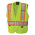 BUY 6935AU/6936AU/6937AU HV ZIP-UP SNAP BREAK AWAY SAFETY VEST, 5X-LARGE, GREEN now and SAVE!