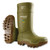 BUY PUROFORT THERMO+ RUBBER BOOTS, STEEL TOE, MEN'S 14, 16 IN BOOT, POLYURETHANE, GREEN/BROWN now and SAVE!