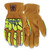 BUY PREDATOR IMPACT SASQUATCH LEATHER DRIVERS GLOVES, X-LARGE, 360 HYPERMAX LINING, BROWN/HI-VIS YELLOW now and SAVE!