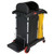 BUY MICROFIBER JANITOR CART, 48-1/4 IN L X 22 IN W X 53-1/2 H, 2 SHELVES, 34 GAL CAP, PLASTIC, BLACK, 4 IN DIA PNEUMATIC CASTERS now and SAVE!