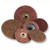 3M 048011-05531 Scotch-Brite Roloc Surface-Conditioning Disc, 3 in, TR, Medium, Aluminum Oxide, 18000 rpm, Maroon, 1 Ea