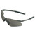 NEMESIS 20470 VL SAFETY GLASSES GUNMETAL FRAME CLEAR  - SOLD PAIR