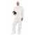 49126 XXX-LARGE KLEENGUARD WHITE COVERALL ZIPPER FRONT - SOLD PER CASE