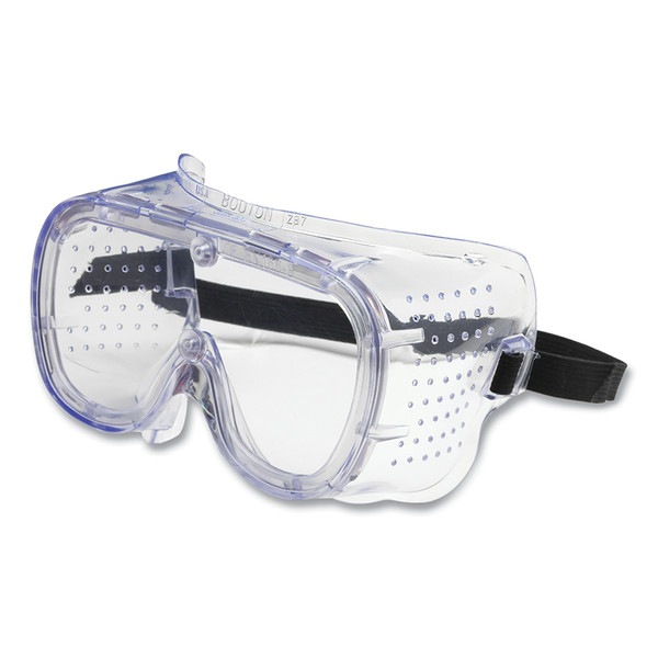 Buy 550 SOFTSIDES DIRECT VENT GOGGLES, ONE SIZE, CLEAR LENS, BLUE TRANSPARENT FRAME, ANTI-SCRATCH, ELASTIC HEADBAND now and SAVE!