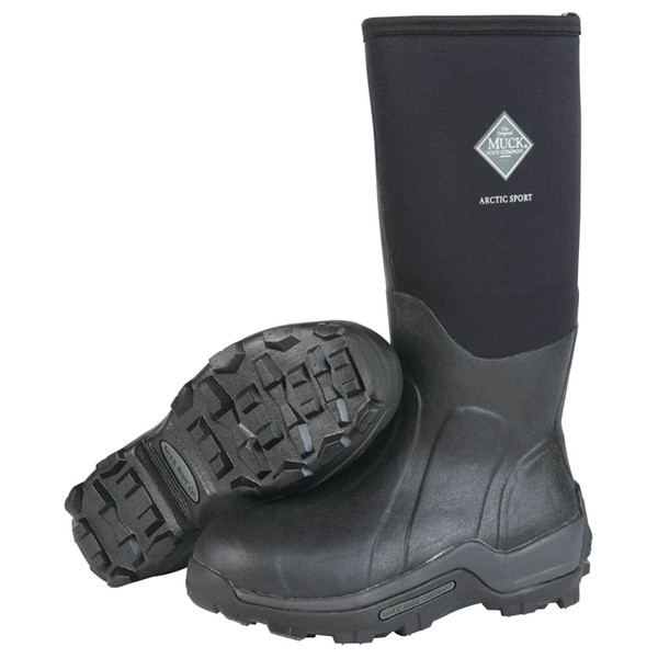 Buy ARCTIC SPORT SAFETY TOE BOOTS, SIZE 7, 15 IN H, NEOPRENE RUBBER, BLACK now and SAVE!