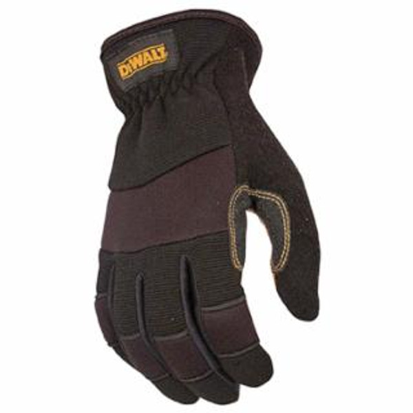 Buy PERFORMANCE DRIVER HYBRID GLOVES, MEDIUM, COWHIDE/NEOPRENE/SPANDEX/TERRY CLOTH, BLACK/GRAY now and SAVE!
