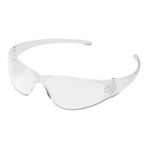 Buy CHECKMATE SAFETY GLASSES, CLEAR LENS, POLYCARBONATE, UNCOATED, CLEAR FRAME now and SAVE!