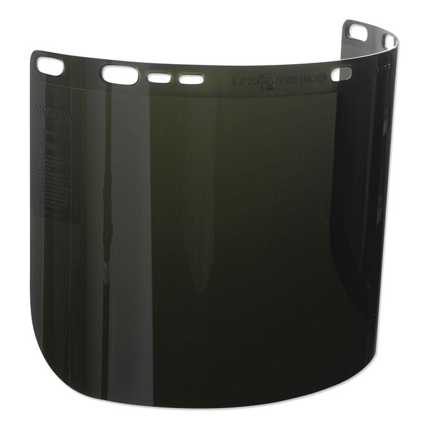 Buy F50 POLYCARBONATE SPECIAL FACE SHIELDS, IRUV 5.0, D SHAPE, 8 IN H X 15.5 IN L, BULK now and SAVE!