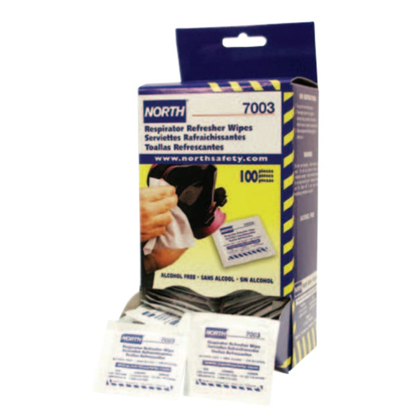 BUY RESPIRATOR CLEANING WIPES, 5 IN X 7 IN, INCLUDES 100 WIPES now and SAVE!
