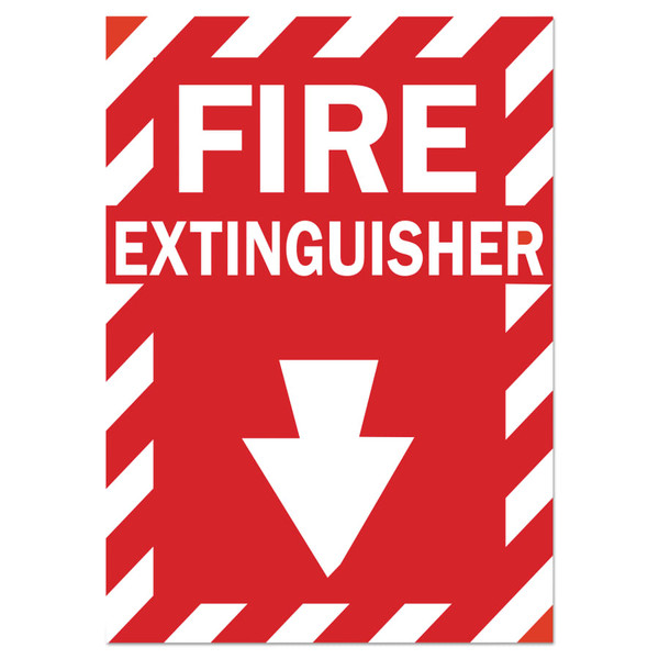 Buy HEALTH & SAFETY SIGNS, FIRE EXTINGUISHER, POLYESTER STICKER now and SAVE!