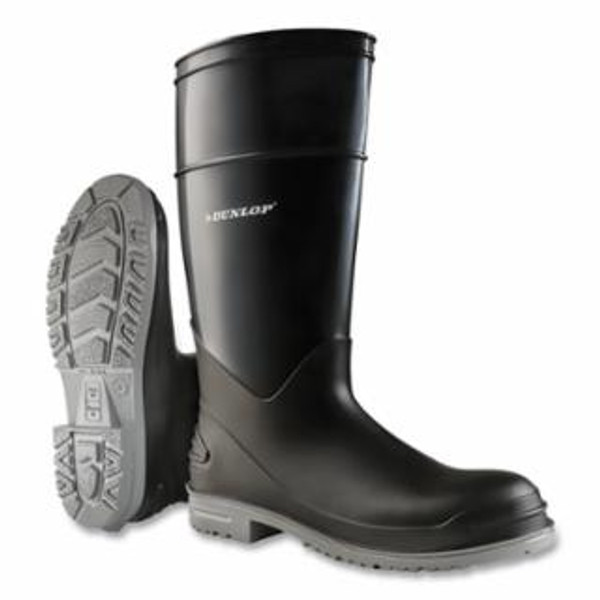 Buy POLYGOLIATH RUBBER BOOTS, STEEL TOE, MEN'S 15, 16 IN BOOT, POLYBLEND/PVC, BLACK/GRAY now and SAVE!