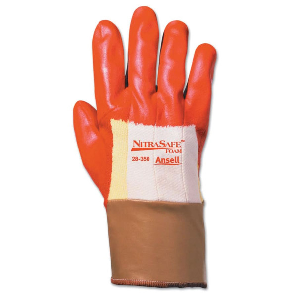 BUY 28-350 HEAVY DUTY COATED GLOVES, SIZE 10, ORANGE now and SAVE!