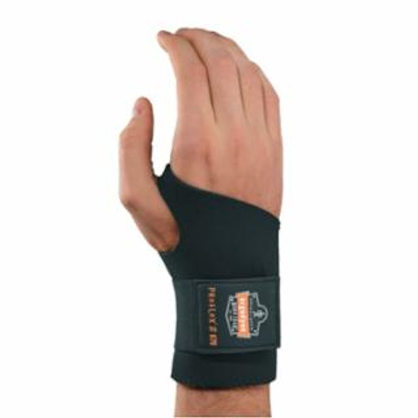 Buy PROFLEX 670 AMBIDEXTROUS SINGLE STRAP WRIST SUPPORT, NEOPRENE, BLACK, MEDIUM now and SAVE!