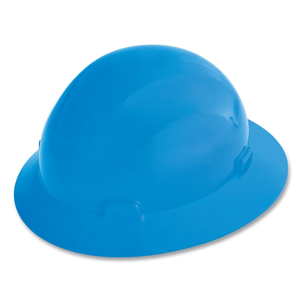 Buy ADVANTAGE SERIES FULL BRIM VENTED AND NON-VENTED HARD HAT, 4 PT RAPID DIAL, NON-VENTED, BLUE now and SAVE!