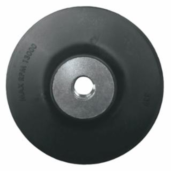 Buy BACKING PAD FOR RESIN FIBER SANDING DISC, 5 IN X 5/8 IN - 11, MEDIUM now and SAVE!