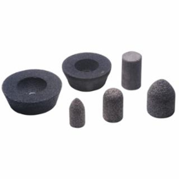 Buy RESIN CONES AND PLUGS, 1 1/2 IN DIA, 3 IN THICK, 24 GRIT ALUMINUM OXIDE now and SAVE!