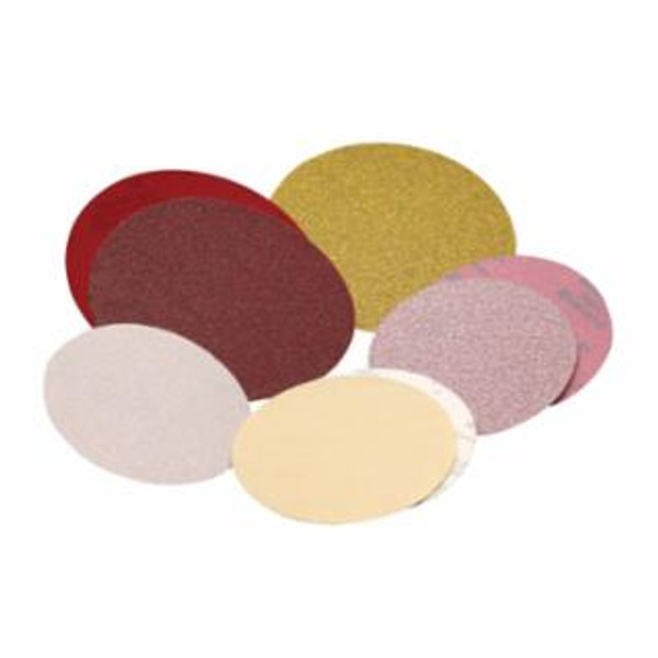 Buy PREMIER RED ZIRCONIA RESIN PAPER DISCS, ALUMINUM OXIDE, 6 IN, 80 GRIT, STICK ON now and SAVE!